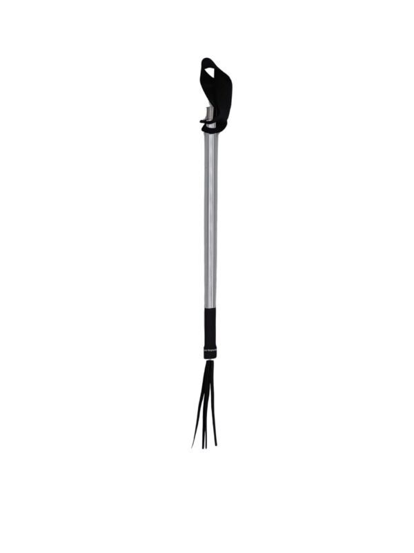 Black and silver viper electric flogger