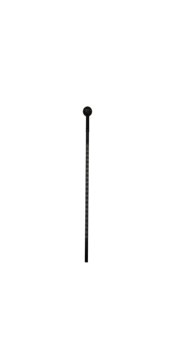 Black Carbon Fiber BDSM Discipline Paddle on a white background