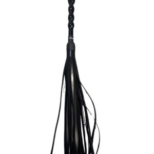 Pocket Black Rubber Flogger